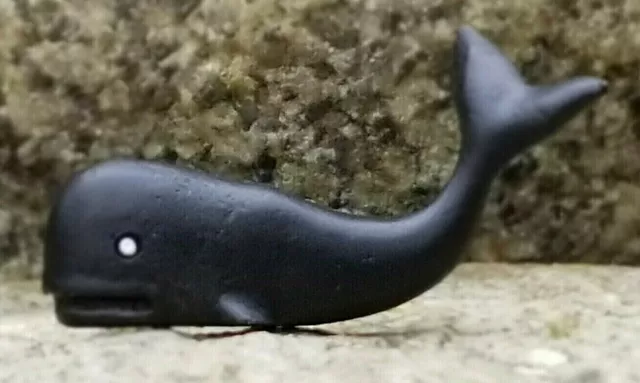 Whale Watch Small Mini Marine Figurine Ocean 1 3/4" x 3/8" x 1 1/2" High Cast