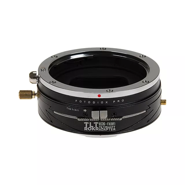 Fotodiox Pro TLT ROKR-Tilt/Shift Adapter Canon EOS (EF) Lens to Fujifilm Fuji X