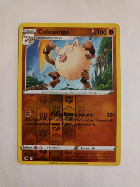Pokemon Card - Reverse Colossian 134/264 - Fusion Fist EB08
