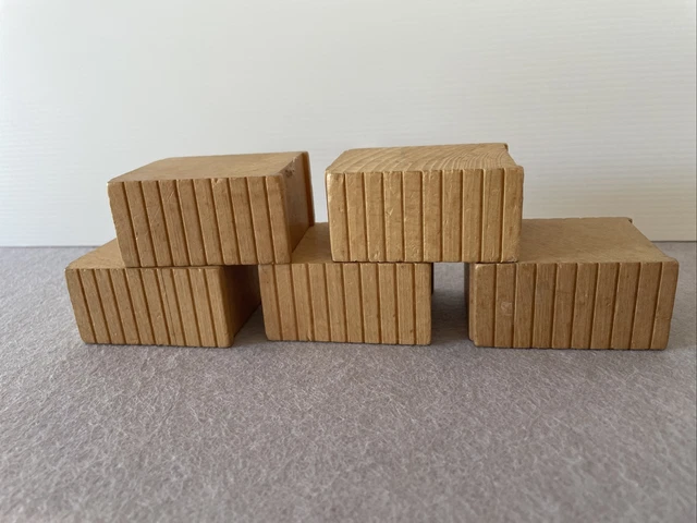 THOMAS THE TANK Engine Wooden Railway 5 ASCENDING TRACK RISERS / BRIDGE ...