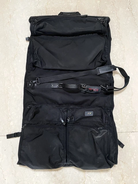 Tumi Garment Bag Travel Bifold in Black Nylon 3