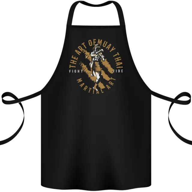 The Art of Muay Thai MMA Mixed Martial Arts Cotton Apron 100% Organic