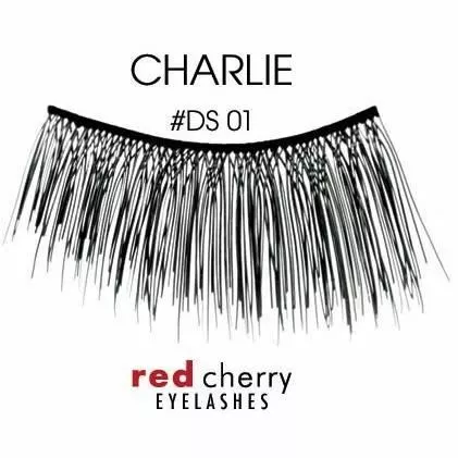 Red Cherry #DS01 - Lashes 100% Human Hair False Eyelashes - High Quality Lashes!