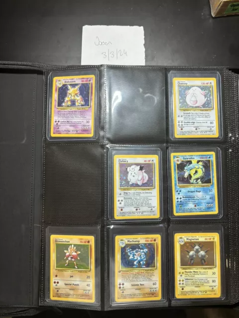 Pokemon Base Set Near Complete