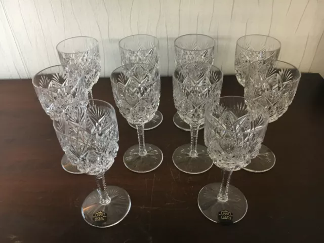 29 verres vin rouge modèle Florence en cristal de Saint Louis / prix à la pièce