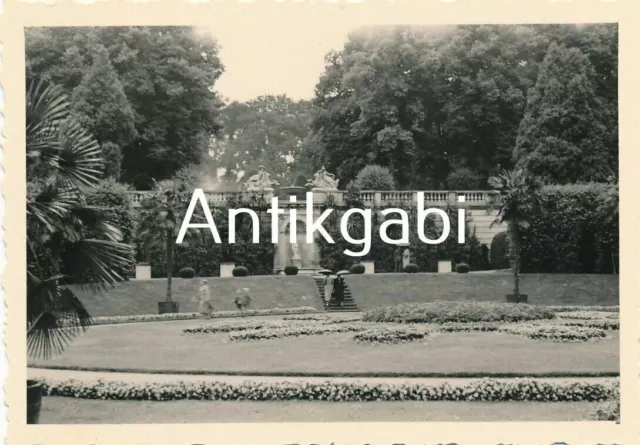 Foto Wk 2 Belehrungsfahrt Dopo Berlin1939, Giardino Delle Rose Sanssouci B 1.13