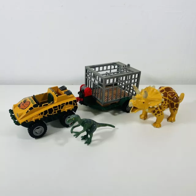 Playmobil saurus jeep hot sale