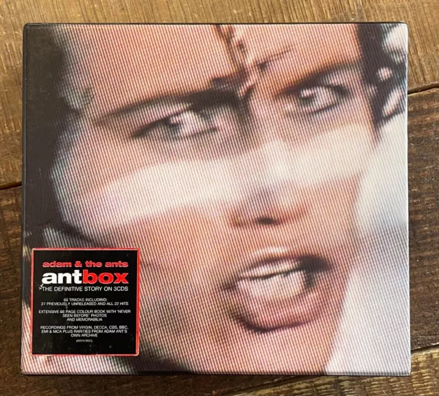 Adam & The Ants : Ant Box 2003  CD Box Set. 3 X CD plus booklet. 66 Tracks.