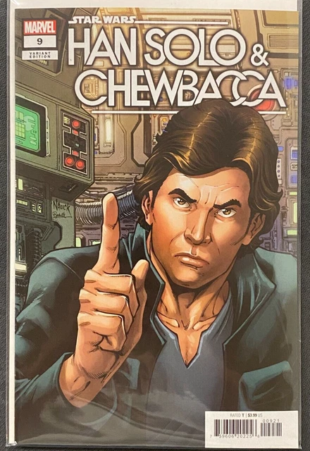 Star Wars Han Solo & Chewbacca #9 Nauck Variant Marvel 2023 VF/NM Comics