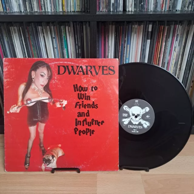Dwarves How to win friends & influence people vinyl LP dahlia kbd punk satan xxx
