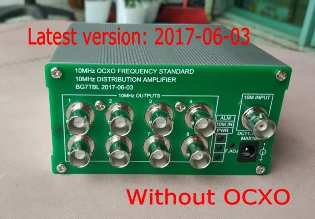 10MHz Distribution Amplifier Frequency Standard 8 Port Output