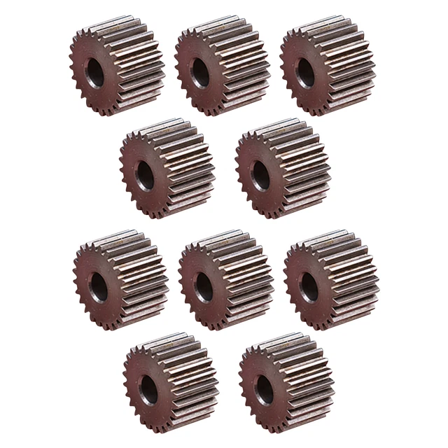 10Pack 24 Teeth 0.5 Modulus Outer Diameter 13mm Steel Motor Gear Planetary Gear