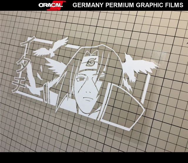 ITACHI UCHIHA SHARINGAN NARUTO Anime JDM Slap Decal Car Computer