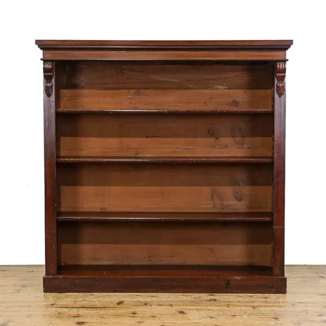 Antique Victorian Mahogany Bookcase  (M-5182)