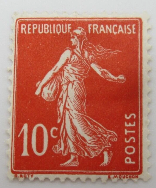 STAMP / TIMBRE / France Neuf Type Semeuse N° 279B ** Surcharge EUR 1,00