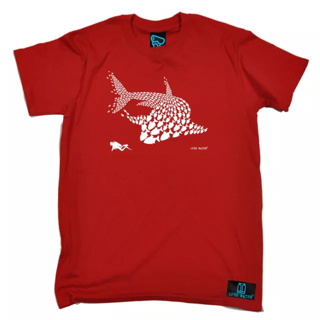 Maglietta regalo di compleanno divertente pesce squalo subacqueo subacqueo