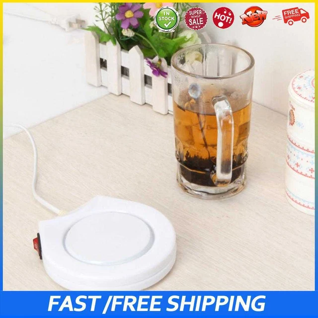 #b 220V Taza de aislamiento Alfombrilla de calefacción inteligente Invierno Automático Calentador Costa