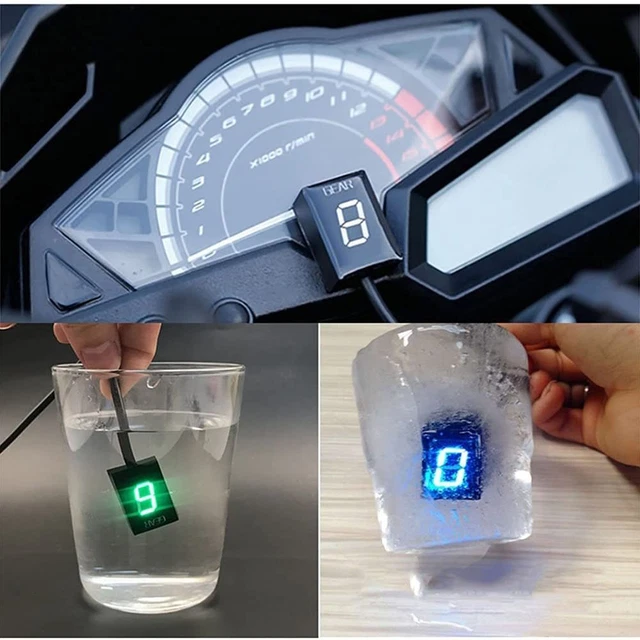 ECU Compteur numérique Indicateur de vitesse de moto Affichage LED For YAMAHA