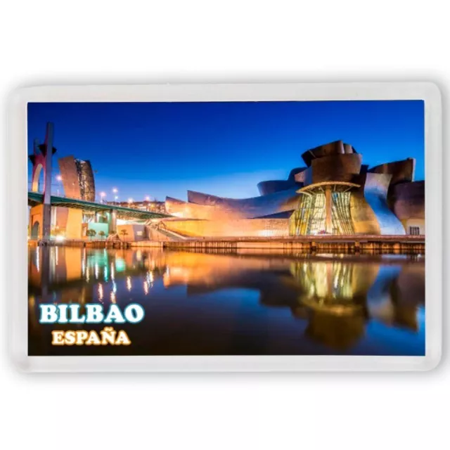 Bilbao España Spain V2 Fridge Magnet Iman Nevera Souvenir