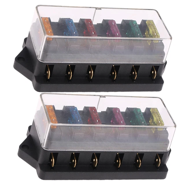 2 Pcs Zubehör Für Automatische Sicherungen Auto Sicherung Sicherungshalter