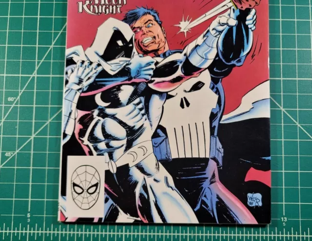 Punisher Annual #2 (1989) 1st Battle vs. Moon Knight Marvel Comics VF+ 3