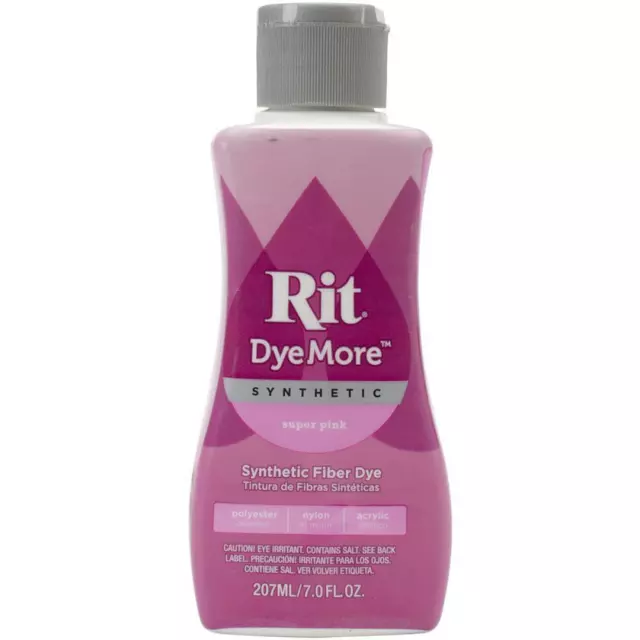 Rit Dye More Synthetic Liquid 207ml Super Pink