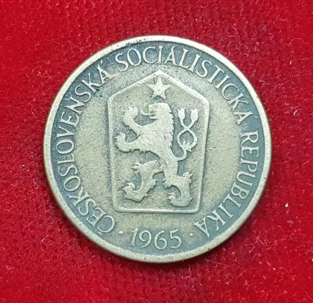 1 Koron Korun Koruna Kronen 1965 Tschechien Tschechoslowakei KCS