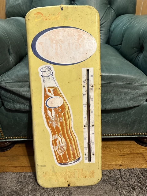 Bireleys Soda Thermometer Advertising Sign