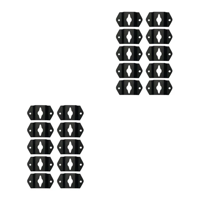 2 PACK SMALL Speaker Hook Wall Mount Brackets Heavy Duty Clothes Hanger