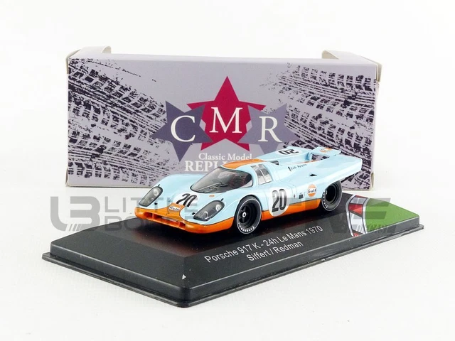 Auto A Escala 1:43 Porsche 917 Le Mans 1970 Marca Brumm Naranja | Envío
