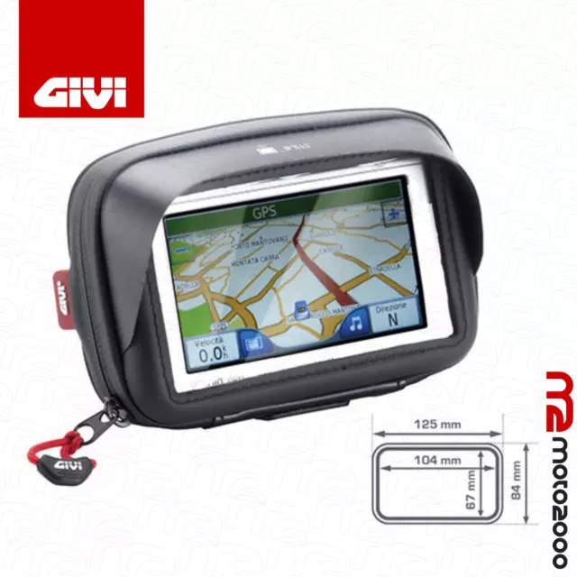 Porta Gps Smartphone Givi S952B Compatibile Con Moto Scooter E Biciclette