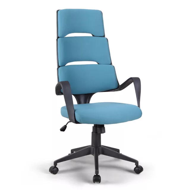 Silla de oficina ergonómica de altura regulable tejida Motegi Ocean