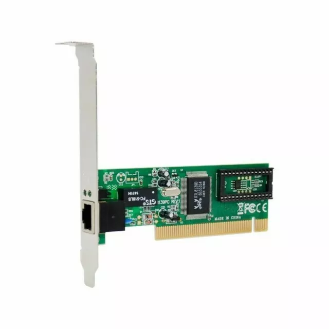 CARTE PCI Fast Ethernet Network RTL8139D/C  10/100MB PCI (COMPATIBLE WINDOWS XP)