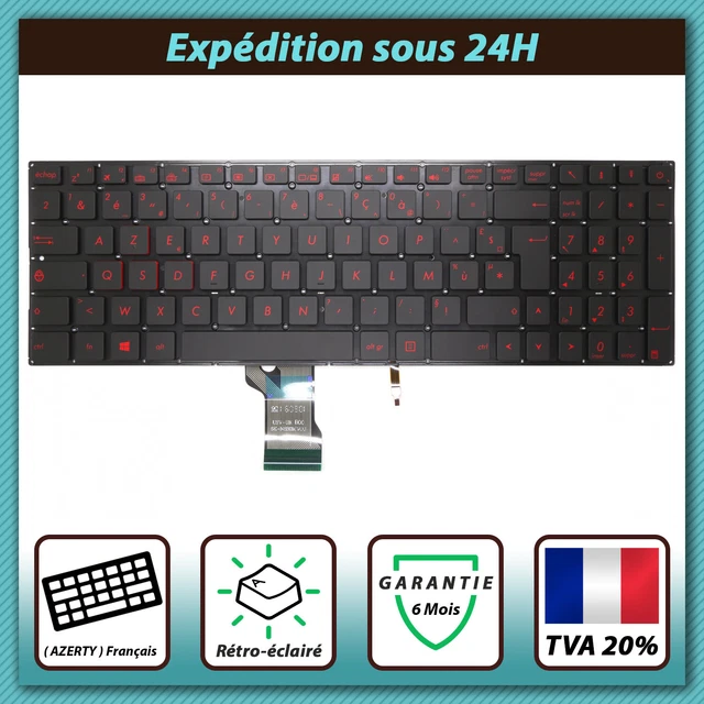 Clavier + Topcase ASUS N56D N56J N56DP N56DY - Backlit Original Clavier + Topcase ASUS N56D N56J N56DP N56DY - Backlit Original