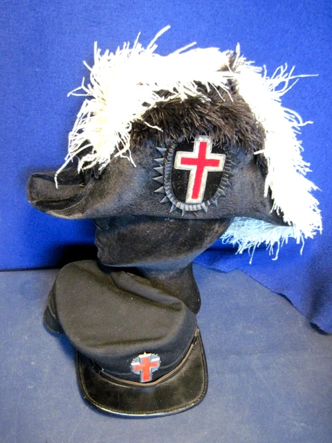 EARLY 1900S - Photo Masonic Knights Templar Ceremonial Uniform ...