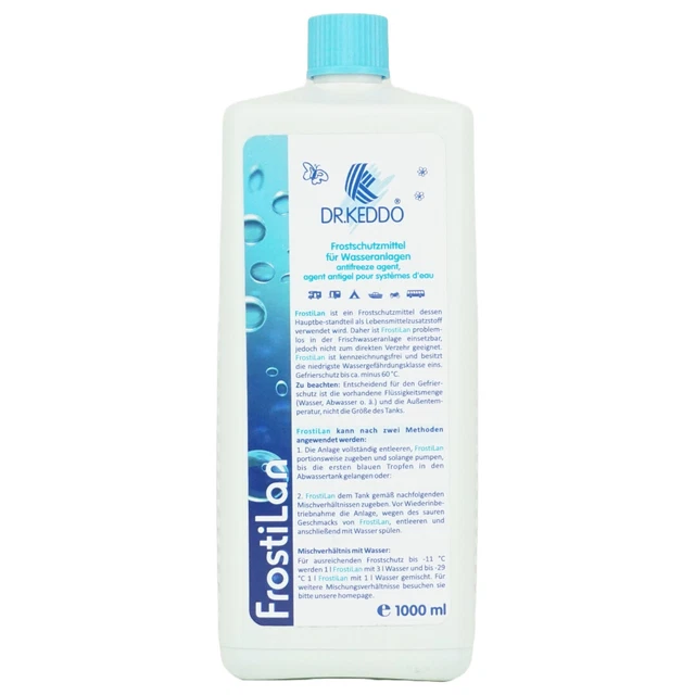 Antigelo acqua dolce acque reflue serbatoio roulotte camper barca DR.KEDDO