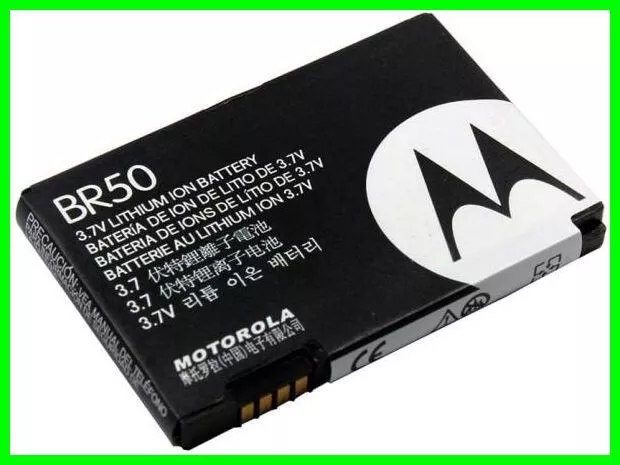 ORIGINAL Motorola BR50 Akku Batterie Ersatzakku Battery für Razr V3 V3i V3xx U6