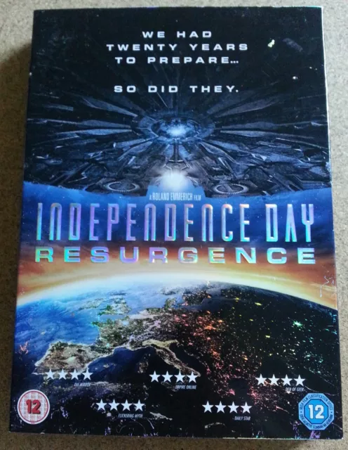 DVD, independence Day, Resurgence, 2016