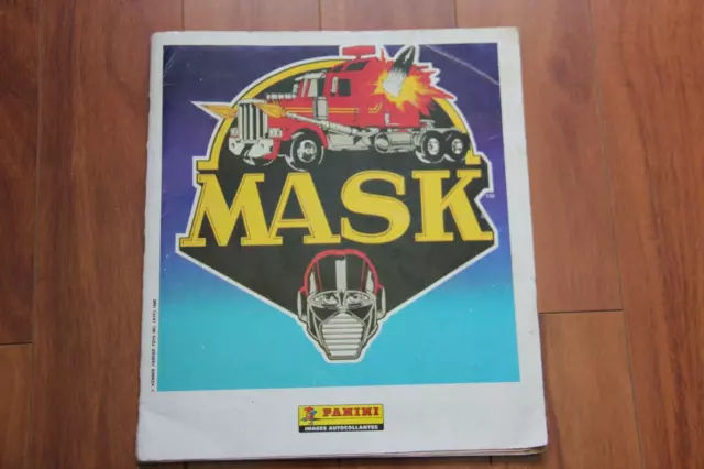 Album Panini " Mask " Complet en nombre de pages ( sans images 119 à 136 )