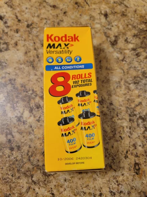 Kodak Max Versatility 8 Roll Film All Conditions