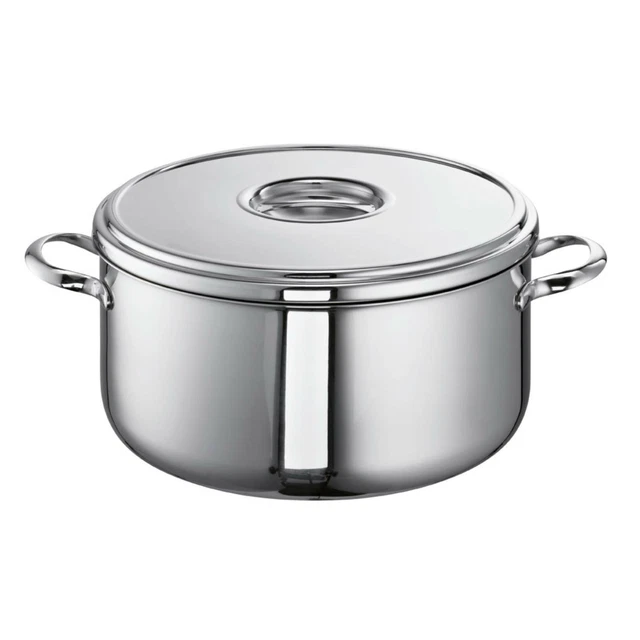 Schulte-Ufer Bratentopf Romana i, Schmortopf, Gartopf, Edelstahl, 28 cm, 7.5 L