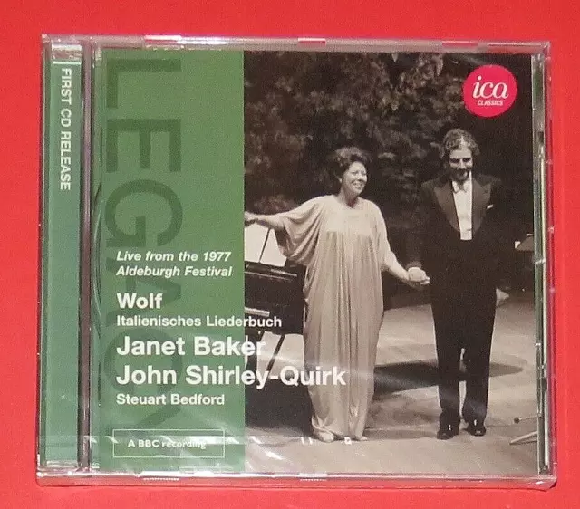 Hugo Wolf - Italienisches Liederbuch (Baker, Shirley-Quirk) - CD / Klassik