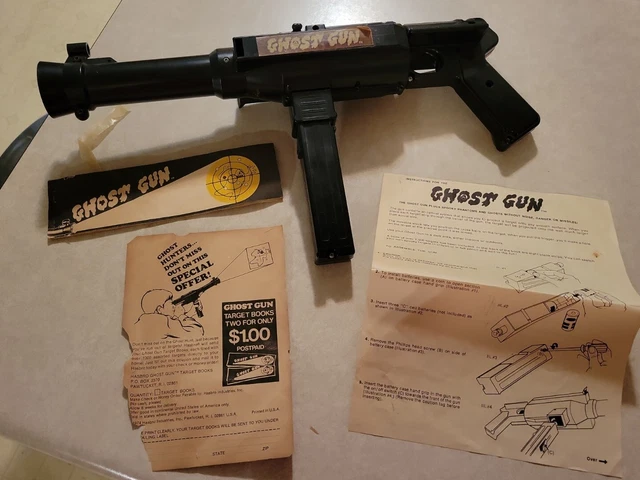 Vintage Hasbro 1974 Ghost Gun Shooter Game Vintage Hasbro 1974 Ghost Gun Shooter Game