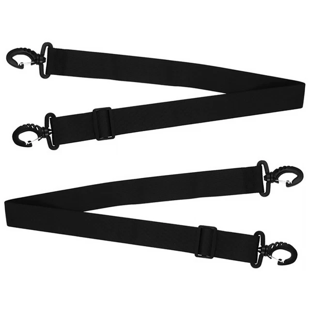 2 Pcs Ski Boot Straps Nylon Webbing Boots Leash Portable Skates