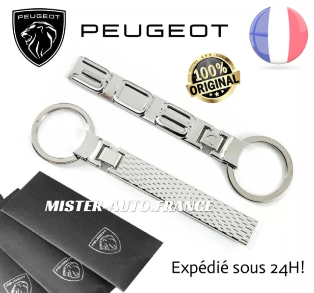 Porte Clés GT Line GT RS Peugeot Sport 308 508 2008 3008 208 4008 5008  Officiel Nouveau Logo +