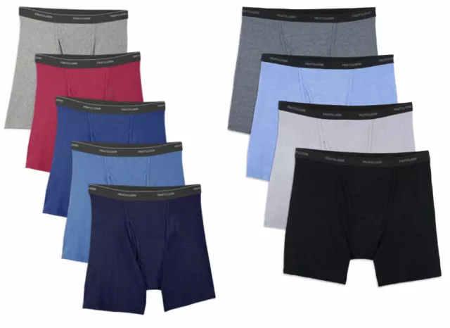 Fruit of the Loom Men's Breathable Performance Boxer Briefs 4 Pack