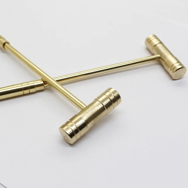 Petit Laiton Marteau Détachable Poignée for Horloge Montre Réparation Main Tools 3
