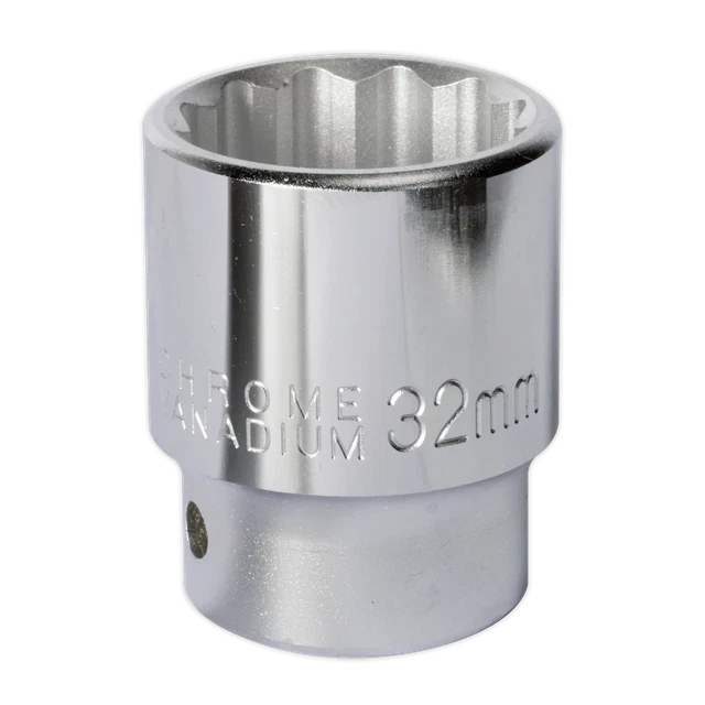 Walldrive Prise 32mm 1.9cmSq Lecteur - Sealey S34/32 Neuf