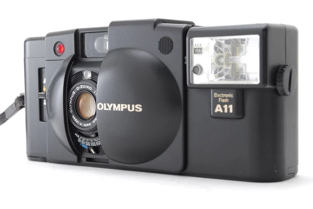 ▶️ MINT OLYMPUS XA2 35mm Film Camera Point & Shoot A11 Flash