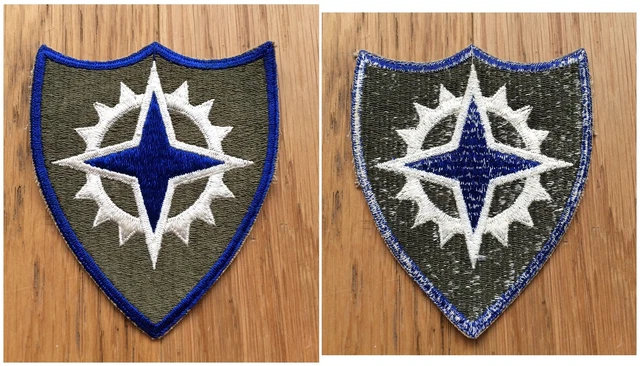 US WW2 PATCH Badge 16th Army Normandy Dday Utah for GI Ardennes Helmet ...
